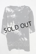 CavariA / ブリーチZIP BIG Tシャツ 44 ブラック T-25-06-28-004-Ca-ts-YM-ZT205