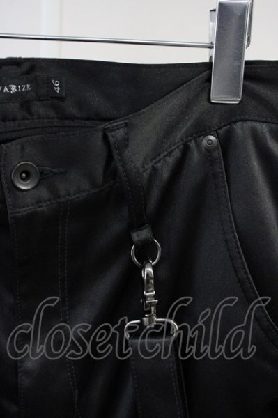 画像3: CIVARIZE / Comet　サスペンダーカーゴパンツ 46 ブラック T-25-06-28-026-CI-pa-YM-ZT268 (3)