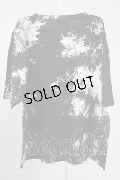 画像2: CavariA / ブリーチZIP BIG Tシャツ 44 ブラック T-25-06-28-004-Ca-ts-YM-ZT205 (2)