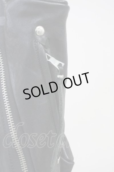 画像3: JOHNNY WOLF / JOEY SHEEP レザーバッグ  ブラック T-25-06-28-028-JO-ba-YM-ZT (3)