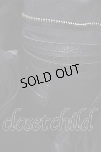 画像10: JOHNNY WOLF / JOEY SHEEP レザーバッグ  ブラック T-25-06-28-028-JO-ba-YM-ZT (10)