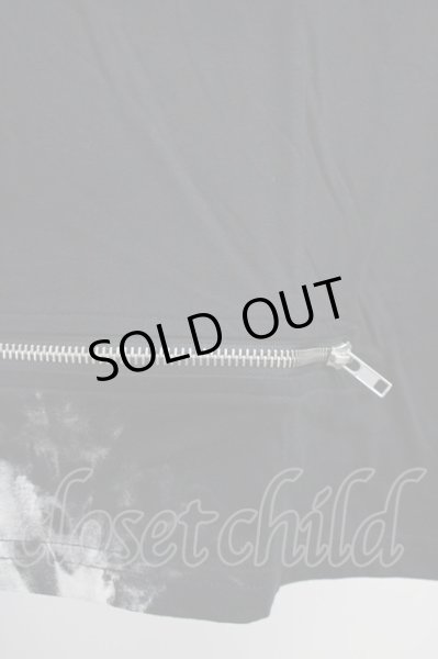 画像4: CavariA / ブリーチZIP BIG Tシャツ 44 ブラック T-25-06-28-004-Ca-ts-YM-ZT205 (4)