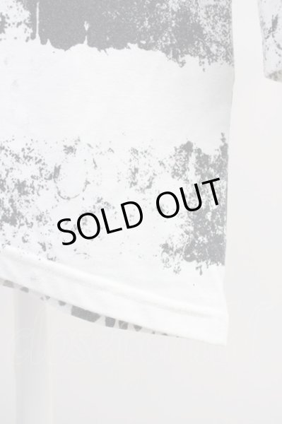 画像5: Roshell / アシンメトリーレオパボーダーカットソー M ホワイト T-25-06-28-005-Ro-to-YM-ZT (5)