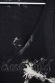 画像3: CIVARIZE / Hurt クラッシュ加工フェイクレイヤードタンクトップ 46 ブラック T-25-06-28-001-CI-to-YM-ZT
