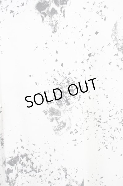 画像3: BERNINGS-SHO / スカル総柄カットソー L ホワイト T-25-06-28-006-BE-to-YM-ZT205 (3)