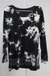 画像1: SEANA / ブリーチカットソー L ブラック T-25-06-28-007-SE-to-YM-ZT205 (1)