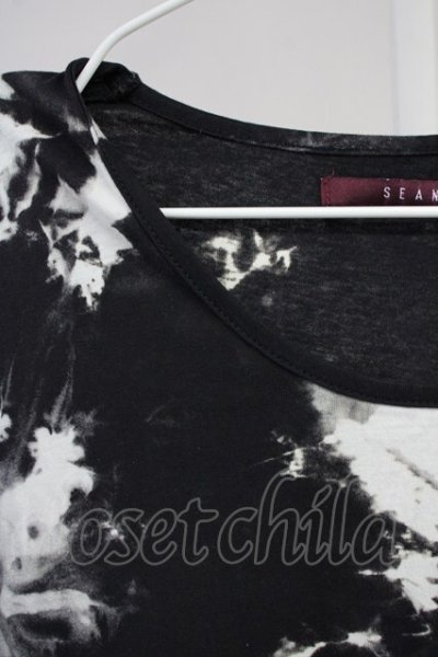 画像3: SEANA / ブリーチカットソー L ブラック T-25-06-28-007-SE-to-YM-ZT