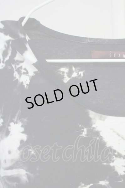 画像3: SEANA / ブリーチカットソー L ブラック T-25-06-28-007-SE-to-YM-ZT205 (3)