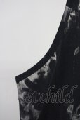 画像4: CIVARIZE / Hurt クラッシュ加工フェイクレイヤードタンクトップ 46 ブラック T-25-06-28-001-CI-to-YM-ZT