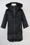 画像1: CIVARIZE / Damn 5分袖コーティングパーカー 44 ブラック T-25-06-28-011-CI-to-YM-ZT (1)