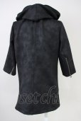 画像2: CIVARIZE / Damn 5分袖コーティングパーカー 44 ブラック T-25-06-28-011-CI-to-YM-ZT (2)