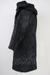 画像3: CIVARIZE / Damn 5分袖コーティングパーカー 44 ブラック T-25-06-28-011-CI-to-YM-ZT224 (3)