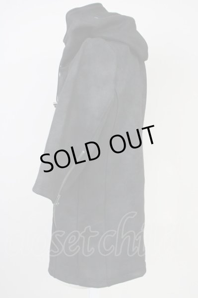 画像3: CIVARIZE / Damn 5分袖コーティングパーカー 44 ブラック T-25-06-28-011-CI-to-YM-ZT224 (3)