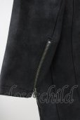 画像4: CIVARIZE / Damn 5分袖コーティングパーカー 44 ブラック T-25-06-28-011-CI-to-YM-ZT