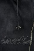 画像6: CIVARIZE / Damn 5分袖コーティングパーカー 44 ブラック T-25-06-28-011-CI-to-YM-ZT
