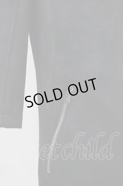 画像7: CIVARIZE / Damn 5分袖コーティングパーカー 44 ブラック T-25-06-28-011-CI-to-YM-ZT224 (7)