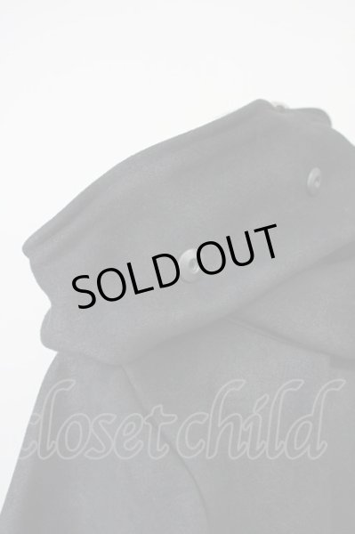 画像8: CIVARIZE / Damn 5分袖コーティングパーカー 44 ブラック T-25-06-28-011-CI-to-YM-ZT224 (8)