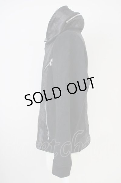 画像3: JOHNNY WOLF / JOHNNY STAR-ASSORTEDジョニースターアソーテッドライダースパーカー 2-3 ブラック T-25-06-28-012-JO-to-YM-ZT224 (3)