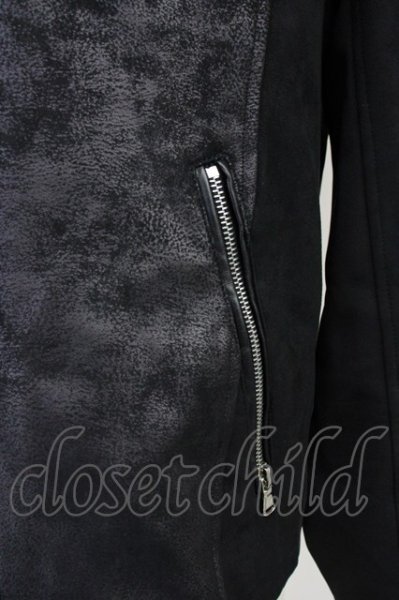 画像5: JOHNNY WOLF / JOHNNY STAR-ASSORTEDジョニースターアソーテッドライダースパーカー 2-3 ブラック T-25-06-28-012-JO-to-YM-ZT224 (5)