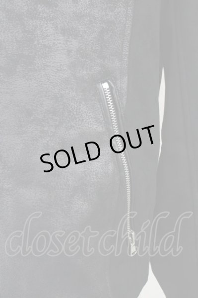 画像5: JOHNNY WOLF / JOHNNY STAR-ASSORTEDジョニースターアソーテッドライダースパーカー 2-3 ブラック T-25-06-28-012-JO-to-YM-ZT224 (5)