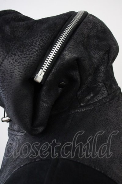 画像8: JOHNNY WOLF / JOHNNY STAR-ASSORTEDジョニースターアソーテッドライダースパーカー 2-3 ブラック T-25-06-28-012-JO-to-YM-ZT224 (8)