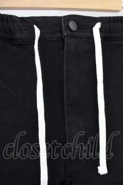 画像3: CavariA / ストレッチカーゴパンツ L ブラック T-25-06-28-014-Ca-pa-YM-ZT261 (3)