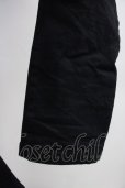 画像6: A.F ARTEFACT / Denim Coating Cargo Sarouel Skinnyパンツ 2 ブラック T-25-06-28-015-A.-pa-YM-ZT