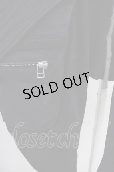 画像8: A.F ARTEFACT / Denim Coating Cargo Sarouel Skinnyパンツ 2 ブラック T-25-06-28-015-A.-pa-YM-ZT261 (8)