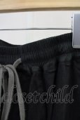 画像9: A.F ARTEFACT / Denim Coating Cargo Sarouel Skinnyパンツ 2 ブラック T-25-06-28-015-A.-pa-YM-ZT