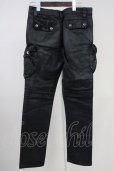 画像2: CIVARIZE / コーティングカーゴパンツ 46 ブラック T-25-06-28-016-CI-pa-YM-ZT (2)