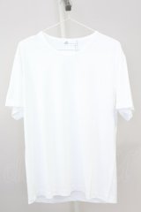 Zero by TORNADO MART / ポリエステルスムースボックス Tシャツ M ホワイト T-25-07-08-001-Ze-ts-YM-ZT