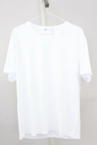 Zero by TORNADO MART / ポリエステルスムースボックス Tシャツ M ホワイト T-25-07-08-001-Ze-ts-YM-ZT172