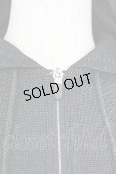 画像3: 5351pour les Hommes / シャンブレーハイテンションパーカー 44 ブラック T-25-07-08-021-53-to-YM-ZT153 (3)