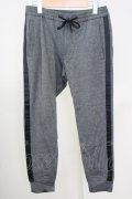 TORNADO MART / パワーポンチイージーパンツ S グレーｘブラック T-25-07-08-023-TO-pa-YM-ZT032