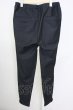 画像2: 5351pour les Hommes / シャンブレーハイテンションパンツ 44 ブラック T-25-07-08-025-53-pa-YM-ZT032 (2)