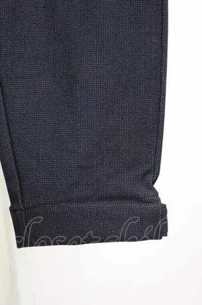 画像5: 5351pour les Hommes / シャンブレーハイテンションパンツ 44 ブラック T-25-07-08-025-53-pa-YM-ZT032 (5)