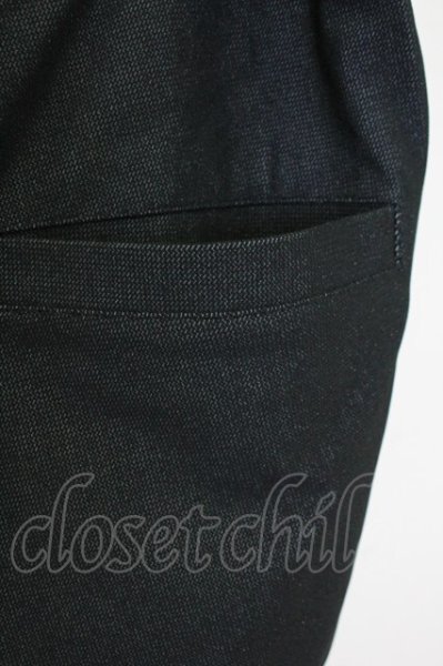 画像6: 5351pour les Hommes / シャンブレーハイテンションパンツ 44 ブラック T-25-07-08-025-53-pa-YM-ZT032 (6)