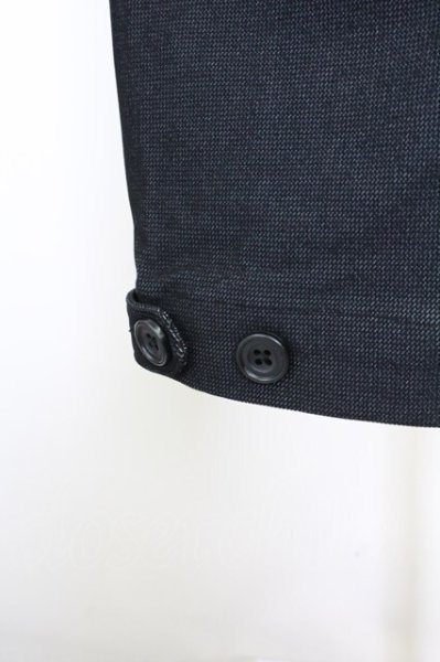 画像7: 5351pour les Hommes / シャンブレーハイテンションパンツ 44 ブラック T-25-07-08-025-53-pa-YM-ZT032 (7)