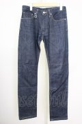 TORNADO MART / リジット立体加工デニムパンツ S インディゴ T-25-07-08-028-TO-pa-YM-ZT031