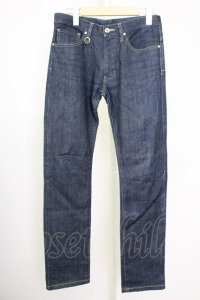 TORNADO MART / リジット立体加工デニムパンツ S インディゴ T-25-07-08-028-TO-pa-YM-ZT031