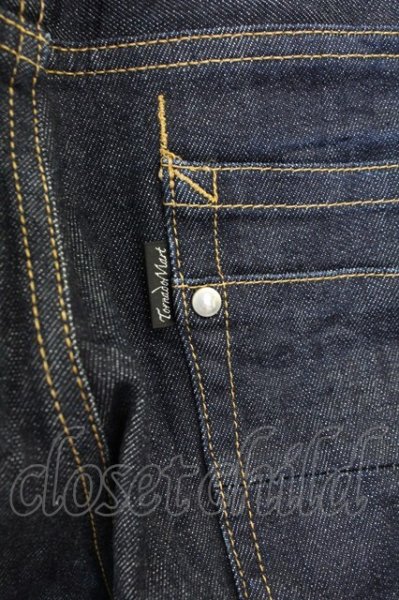 画像8: TORNADO MART / リジット立体加工デニムパンツ S インディゴ T-25-07-08-028-TO-pa-YM-ZT031 (8)