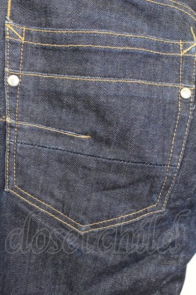 画像9: TORNADO MART / リジット立体加工デニムパンツ S インディゴ T-25-07-08-028-TO-pa-YM-ZT031 (9)