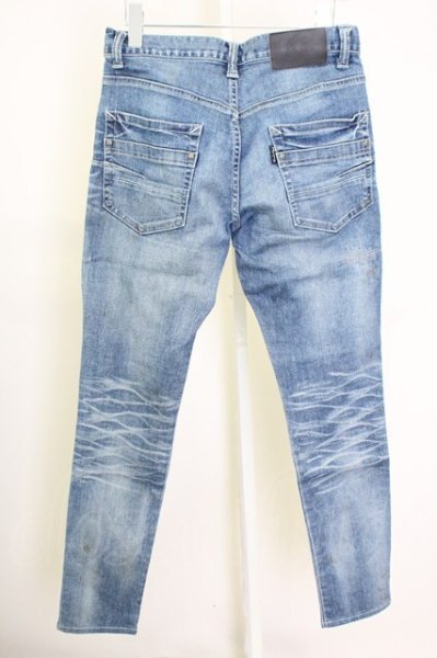 画像2: TORNADO MART / スーパーストレッチヴィンテージスキニーデニムパンツ S インディゴ T-25-07-08-029-TO-pa-YM-ZT031 (2)