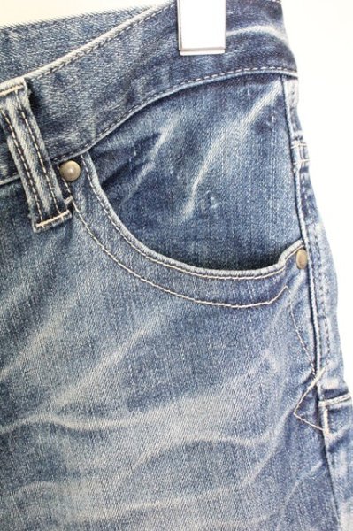 画像4: TORNADO MART / スーパーストレッチヴィンテージスキニーデニムパンツ S インディゴ T-25-07-08-029-TO-pa-YM-ZT031 (4)