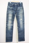 TORNADO MART / ダメージリメイクデニムパンツ S インディゴ T-25-07-08-030-TO-pa-YM-ZT031