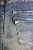 画像9: TORNADO MART / ダメージリメイクデニムパンツ S インディゴ T-25-07-08-030-TO-pa-YM-ZT