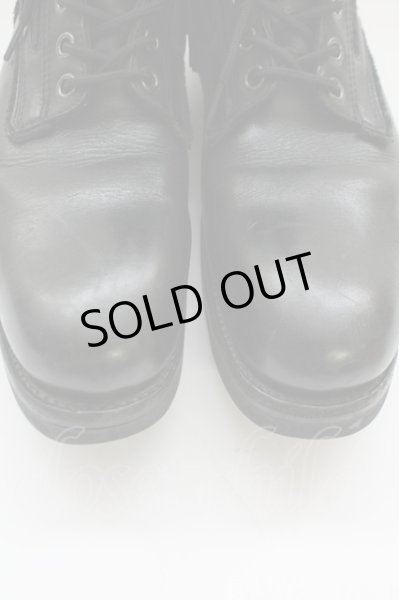 画像7: Hiromu Takahara / レースアップブーツ 42（約27cm） ブラック T-25-07-08-031-Hi-sho-YM-ZT (7)