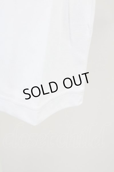 画像5: Zero by TORNADO MART / ストレッチスムースUネックT M ホワイト T-25-07-08-004-Ze-ts-YM-ZT172 (5)