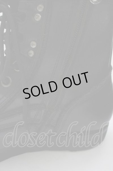 画像8: Hiromu Takahara / レースアップブーツ 42（約27cm） ブラック T-25-07-08-031-Hi-sho-YM-ZT (8)