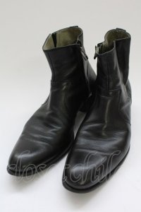 5351pour les Hommes / サイドZIPブーツ 42 ブラック T-25-07-08-032-53-sho-YM-ZT-S006